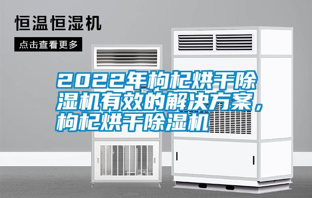 2022年枸杞烘干除濕機(jī)有效的解決方案，枸杞烘干除濕機(jī)