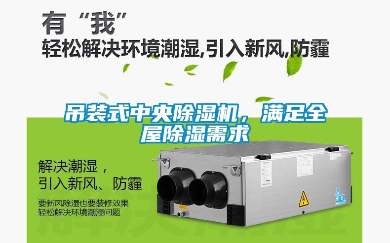 吊裝式中央除濕機(jī)，滿(mǎn)足全屋除濕需求