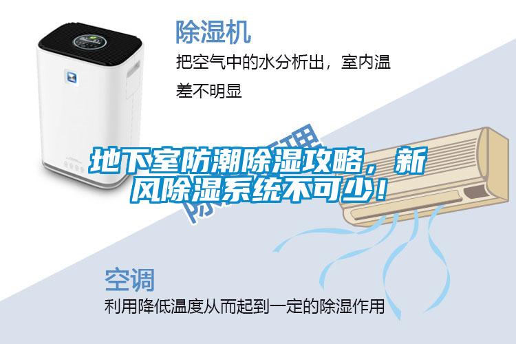 地下室防潮除濕攻略，新風(fēng)除濕系統(tǒng)不可少！