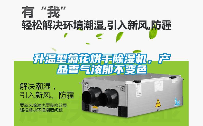 升溫型菊花烘干除濕機(jī)，產(chǎn)品香氣濃郁不變色