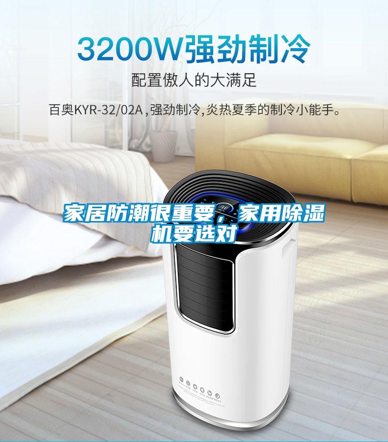 家居防潮很重要，家用除濕機要選對