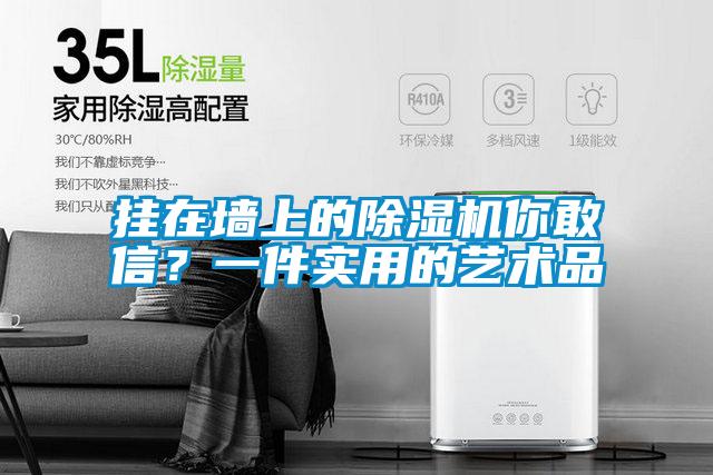 掛在墻上的除濕機(jī)你敢信？一件實(shí)用的藝術(shù)品