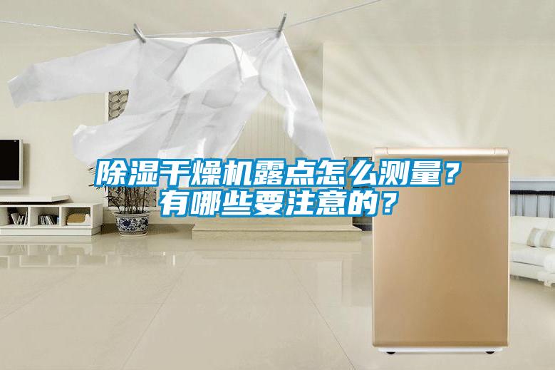 除濕干燥機(jī)露點(diǎn)怎么測(cè)量？有哪些要注意的？
