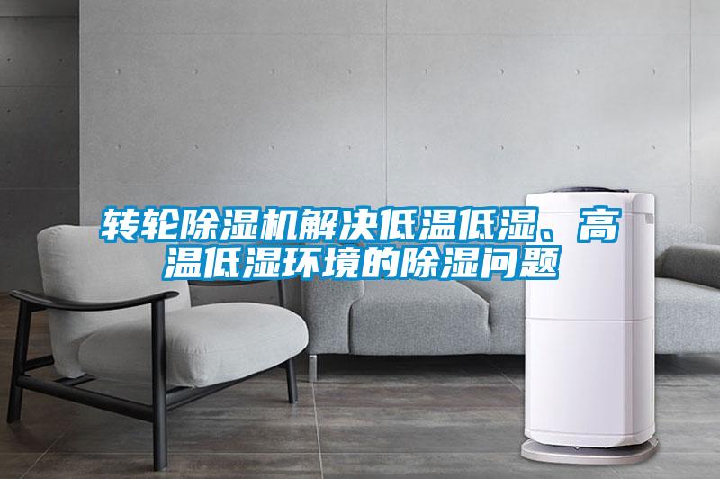 轉(zhuǎn)輪除濕機解決低溫低濕、高溫低濕環(huán)境的除濕問題