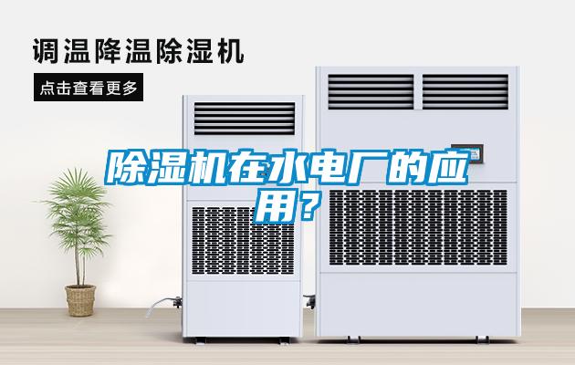 除濕機在水電廠的應(yīng)用？