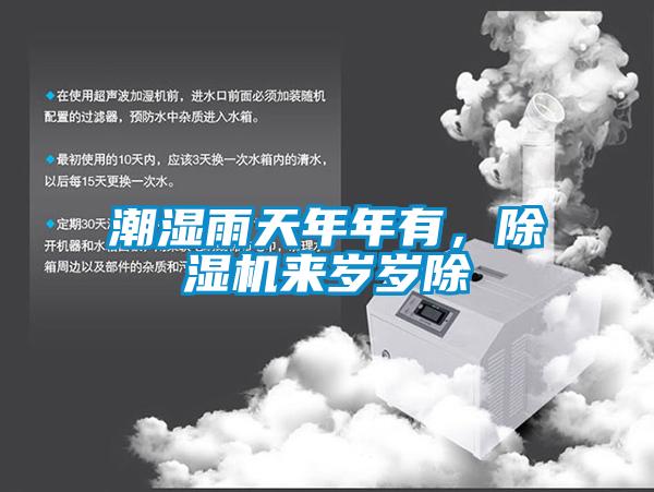潮濕雨天年年有，除濕機(jī)來歲歲除