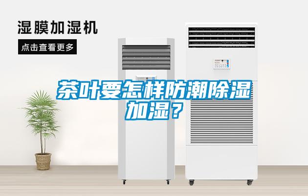 茶葉要怎樣防潮除濕加濕？