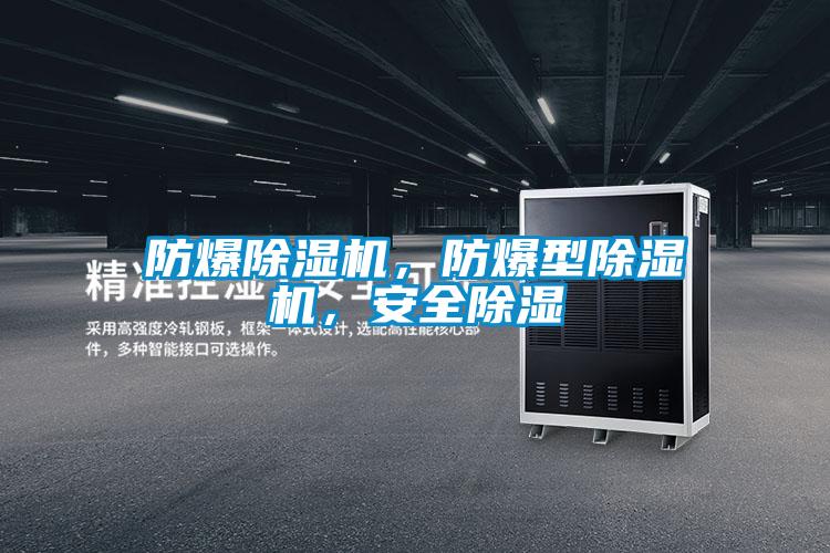 防爆除濕機，防爆型除濕機，安全除濕