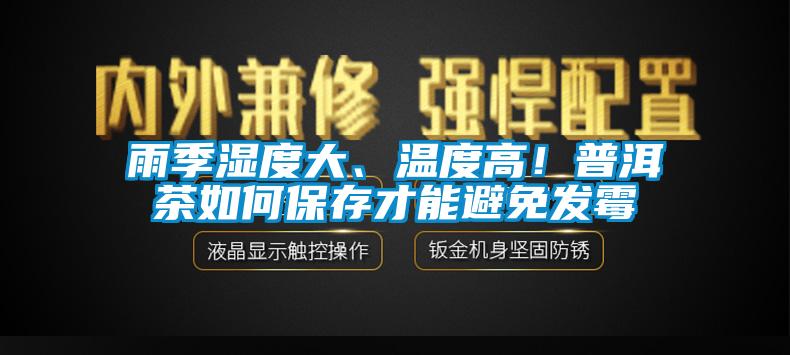 雨季濕度大、溫度高！普洱茶如何保存才能避免發(fā)霉