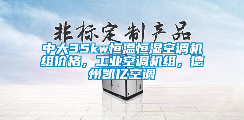 中大35kw恒溫恒濕空調(diào)機(jī)組價格，工業(yè)空調(diào)機(jī)組，德州凱億空調(diào)
