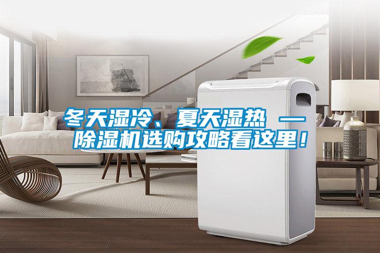 冬天濕冷、夏天濕熱 — 除濕機(jī)選購攻略看這里！