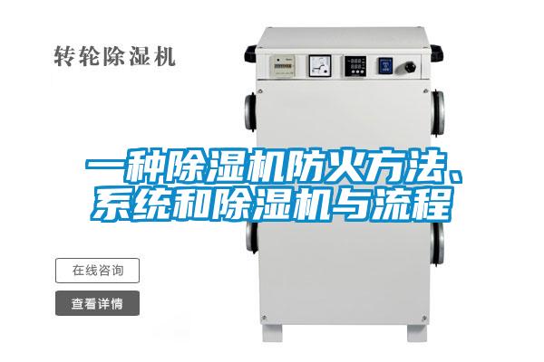 一種除濕機(jī)防火方法、系統(tǒng)和除濕機(jī)與流程