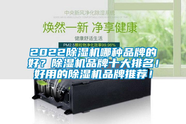 2022除濕機(jī)哪種品牌的好？除濕機(jī)品牌十大排名！好用的除濕機(jī)品牌推薦！