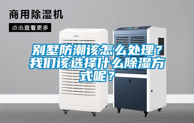 別墅防潮該怎么處理？我們?cè)撨x擇什么除濕方式呢？