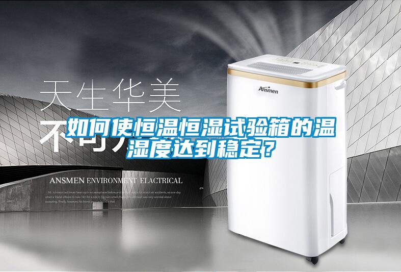 如何使恒溫恒濕試驗箱的溫濕度達到穩(wěn)定？