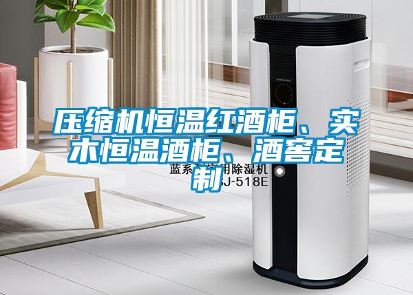 壓縮機(jī)恒溫紅酒柜、實(shí)木恒溫酒柜、酒窖定制