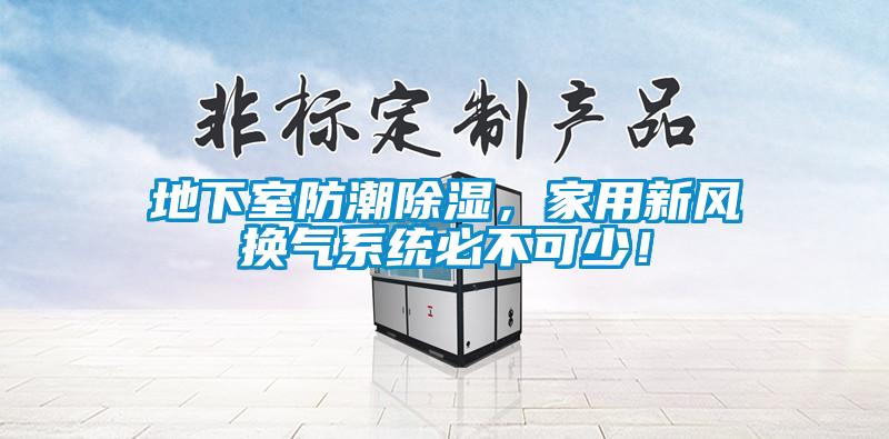 地下室防潮除濕，家用新風(fēng)換氣系統(tǒng)必不可少！