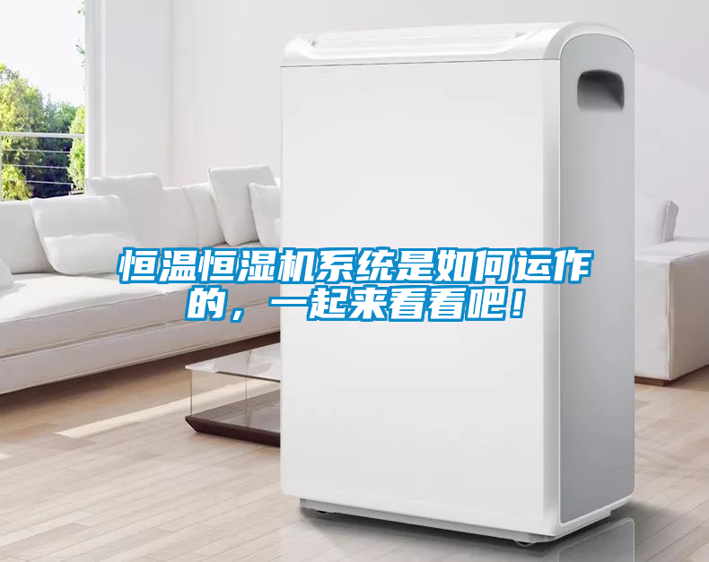 恒溫恒濕機(jī)系統(tǒng)是如何運(yùn)作的，一起來看看吧！