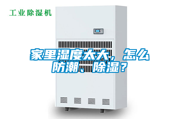 家里濕度太大，怎么防潮、除濕？