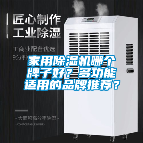 家用除濕機哪個牌子好？多功能適用的品牌推薦？