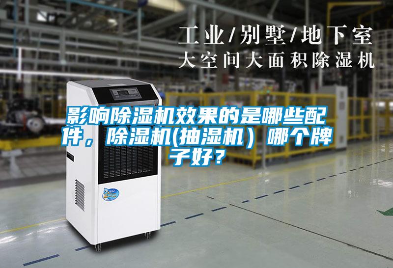 影響除濕機效果的是哪些配件，除濕機(抽濕機）哪個牌子好？
