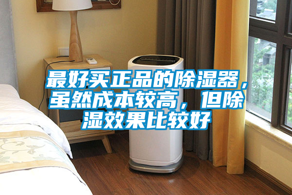 最好買正品的除濕器，雖然成本較高，但除濕效果比較好