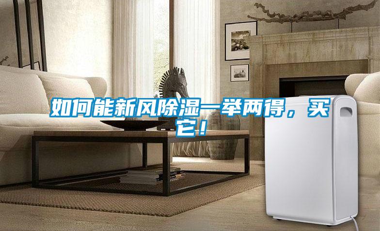 如何能新風(fēng)除濕一舉兩得，買它！