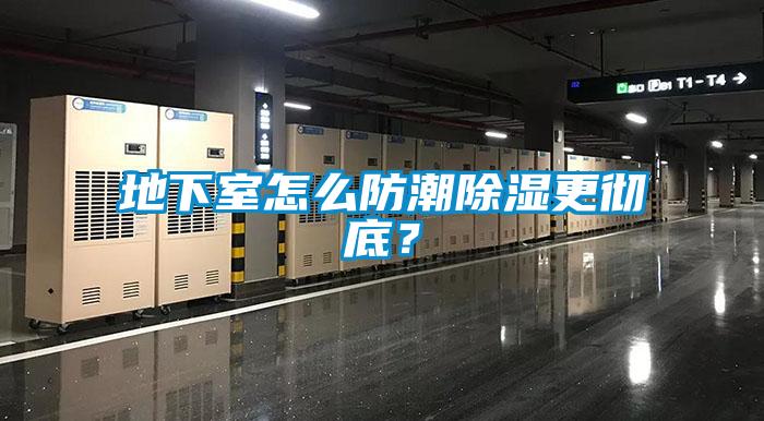 地下室怎么防潮除濕更徹底？