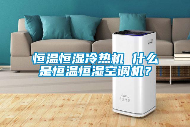 恒溫恒濕冷熱機(jī) 什么是恒溫恒濕空調(diào)機(jī)？