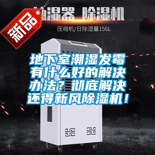 地下室潮濕發(fā)霉有什么好的解決辦法？徹底解決還得新風除濕機！