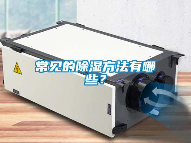常見的除濕方法有哪些？