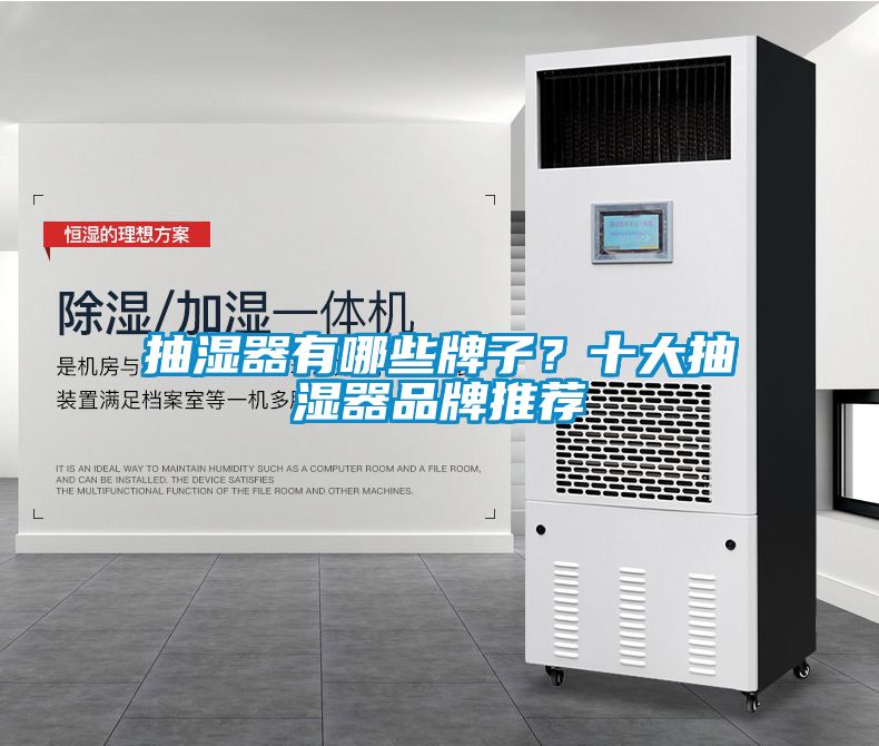 抽濕器有哪些牌子？十大抽濕器品牌推薦