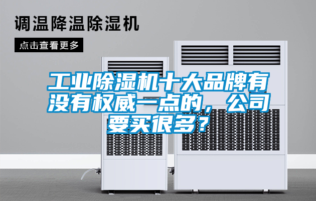 工業(yè)除濕機(jī)十大品牌有沒有權(quán)威一點(diǎn)的，公司要買很多？