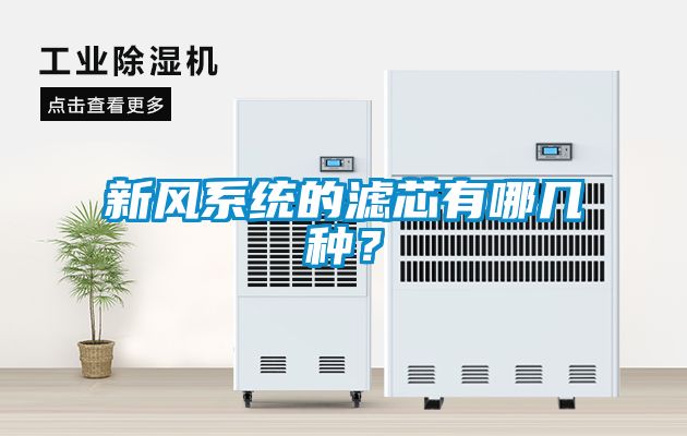 新風(fēng)系統(tǒng)的濾芯有哪幾種？