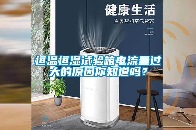 恒溫恒濕試驗(yàn)箱電流量過(guò)大的原因你知道嗎？