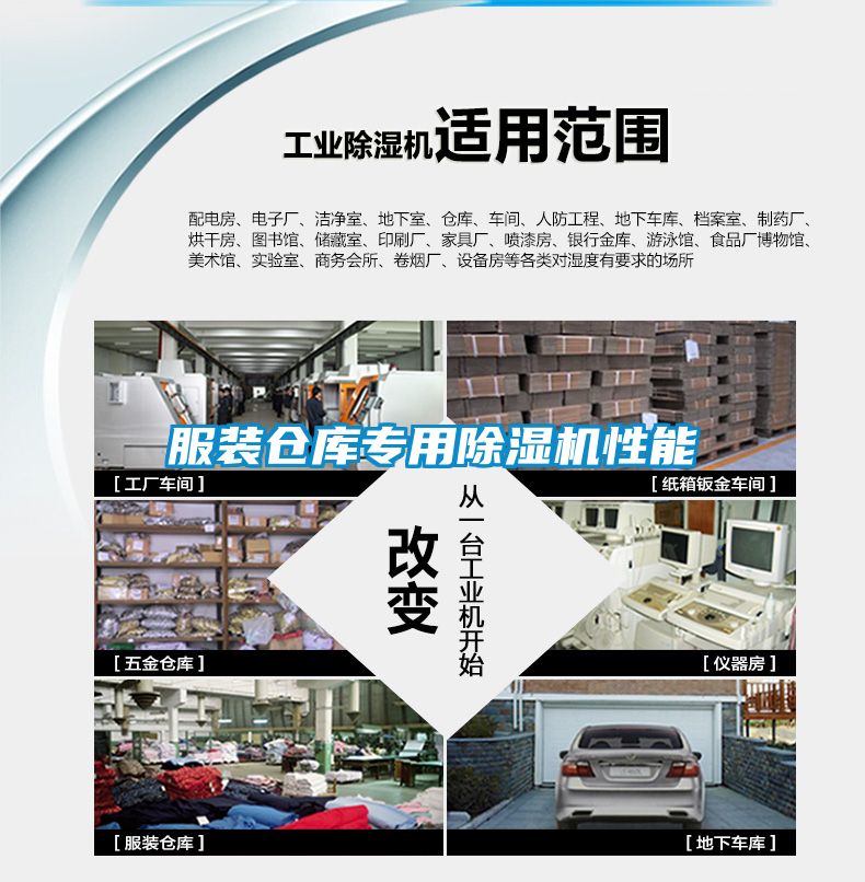 服裝倉(cāng)庫(kù)專用除濕機(jī)性能