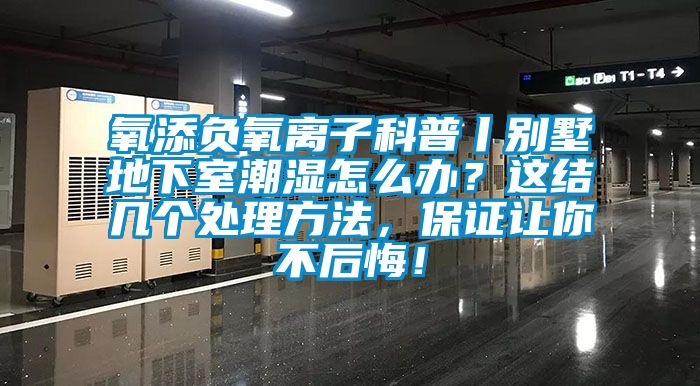 氧添負氧離子科普丨別墅地下室潮濕怎么辦？這結(jié)幾個處理方法，保證讓你不后悔！