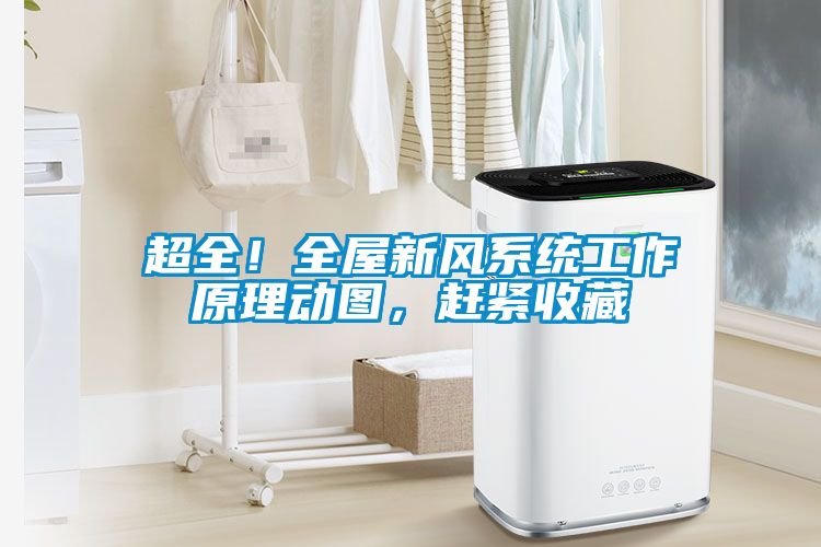 超全！全屋新風(fēng)系統(tǒng)工作原理動(dòng)圖，趕緊收藏