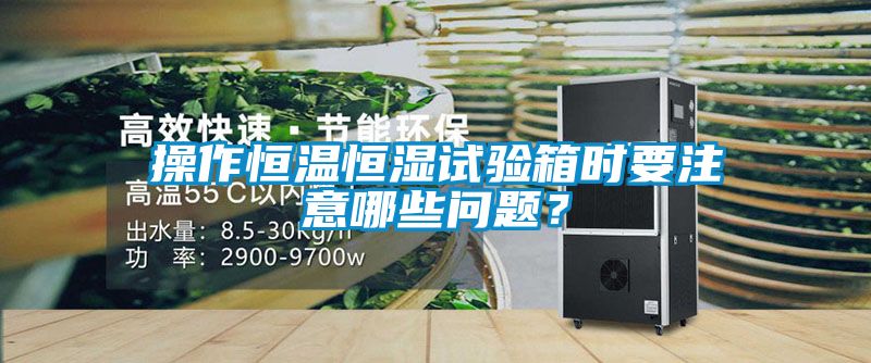 操作恒溫恒濕試驗(yàn)箱時(shí)要注意哪些問題？