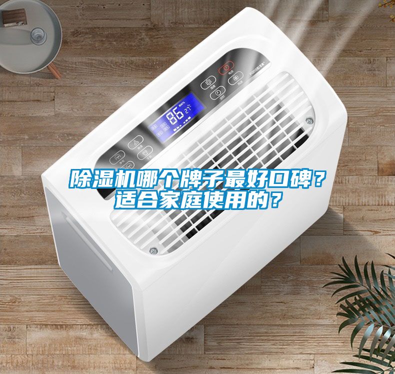 除濕機哪個牌子最好口碑？適合家庭使用的？