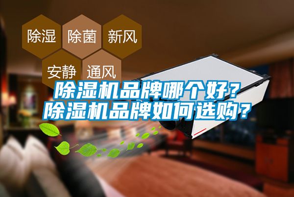 除濕機品牌哪個好？除濕機品牌如何選購？