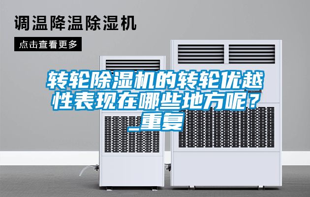 轉(zhuǎn)輪除濕機(jī)的轉(zhuǎn)輪優(yōu)越性表現(xiàn)在哪些地方呢？_重復(fù)