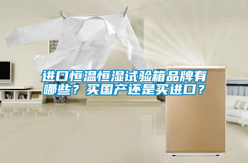 進(jìn)口恒溫恒濕試驗箱品牌有哪些？買國產(chǎn)還是買進(jìn)口？